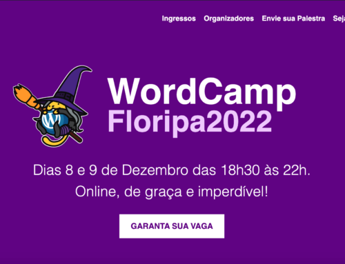 Site do WordCamp Floripa 2022 está online